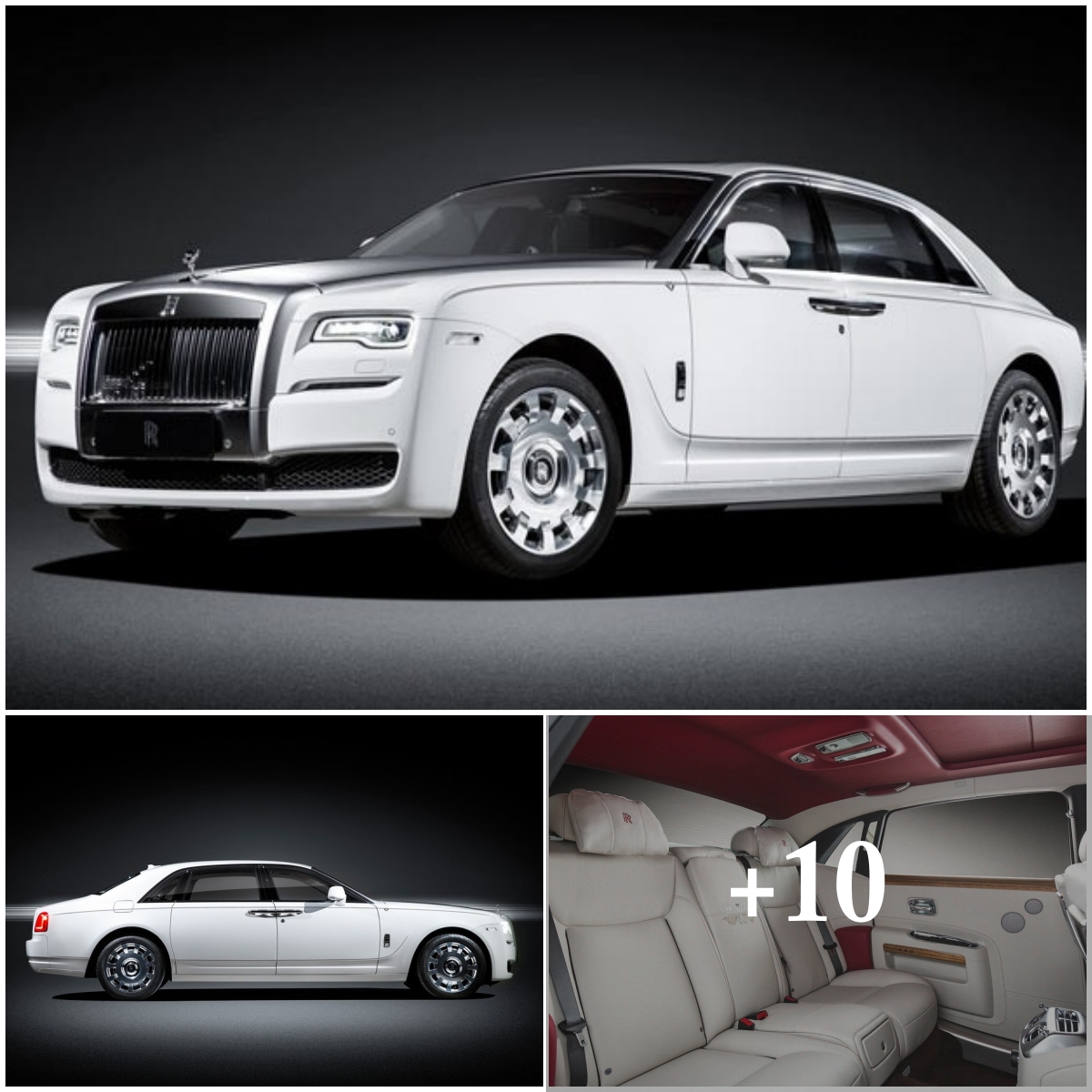 “Phantom of Luxury” – Rolls-Royce Concealed Behind the White Swan