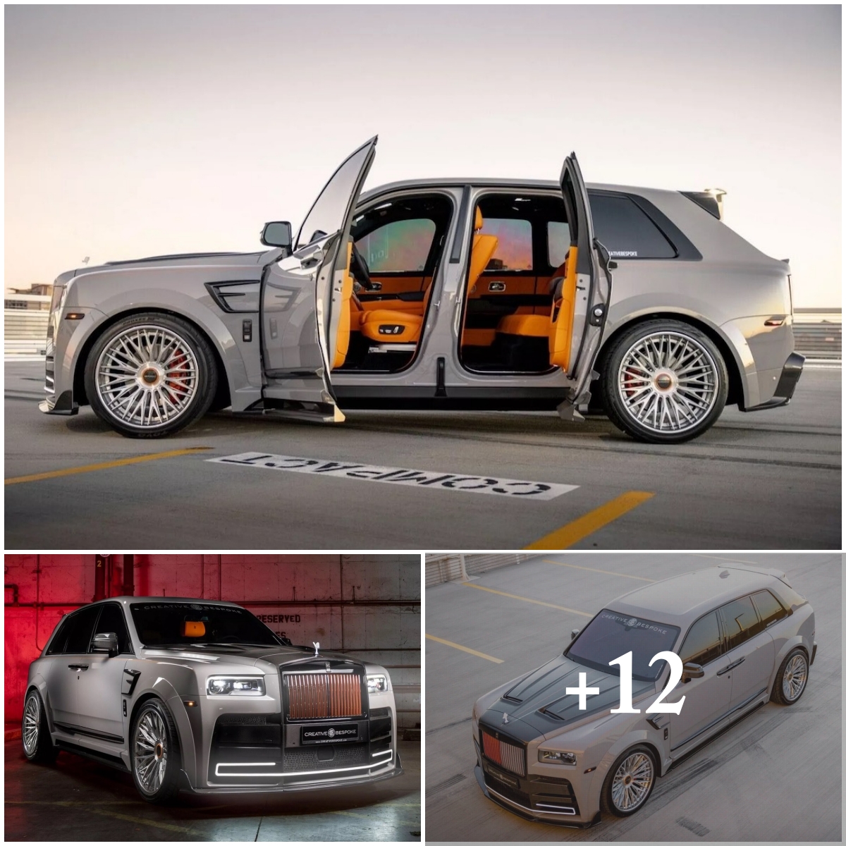Rolls-Royce Cullinan Gets a “Gangster” Stylish Makeover with Lower Profile than Honda Civic