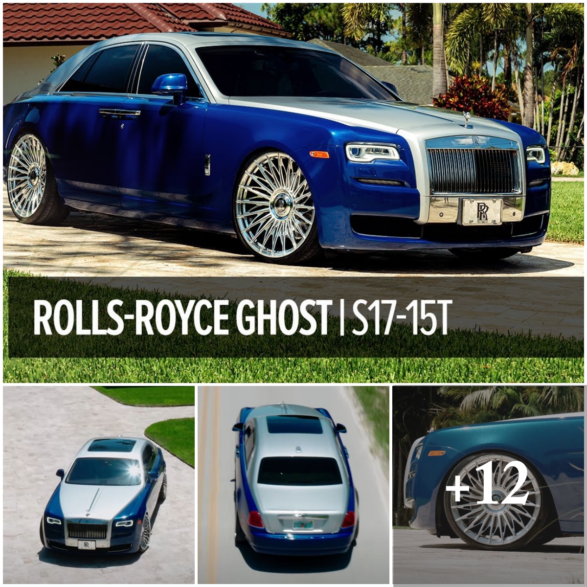 Rolls-Royce Ghost with Vossen Forged S17-15T Wheels: A Marriage of Elegance and Performance