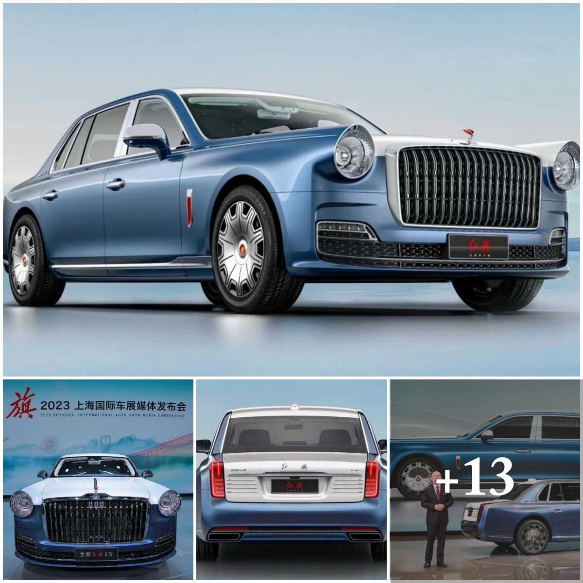 Hongqi L5 2023 Debuts in China, Continuing its Rolls-Royce Inspired Legacy