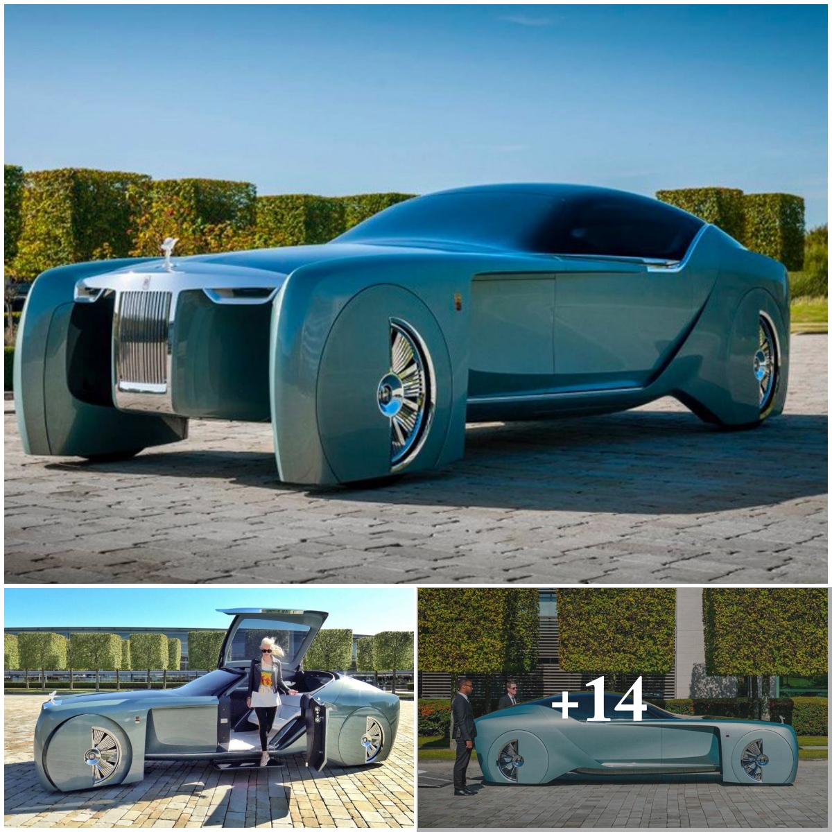 Rolls-Royce 103EX: An All-Electric Car from the Year 2035, Returns to England