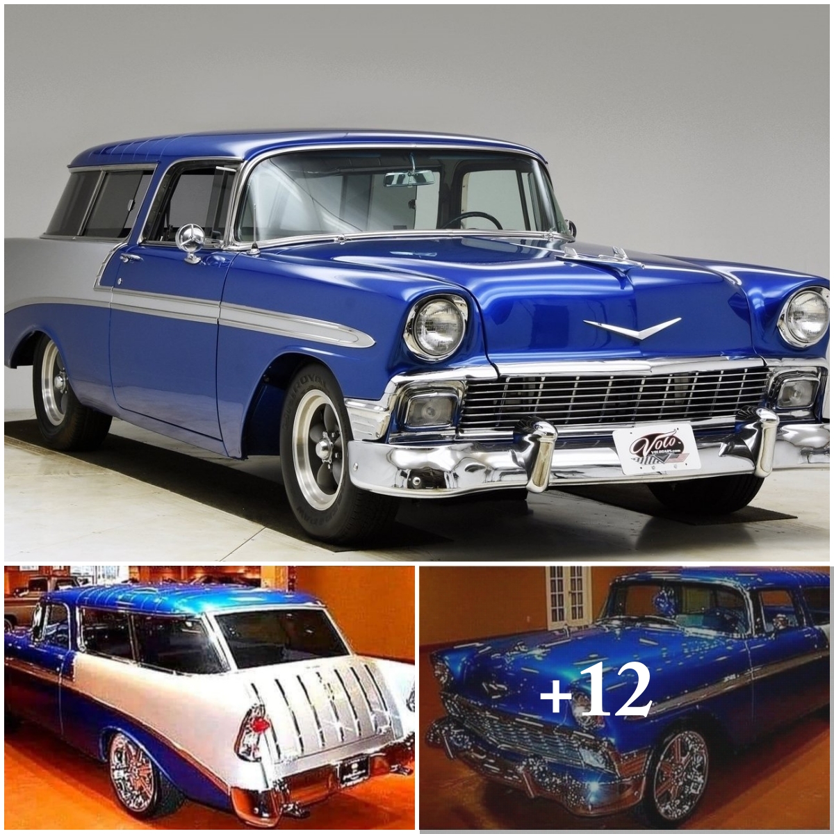 The 1956 Chevy Nomad: A Timeless Beauty