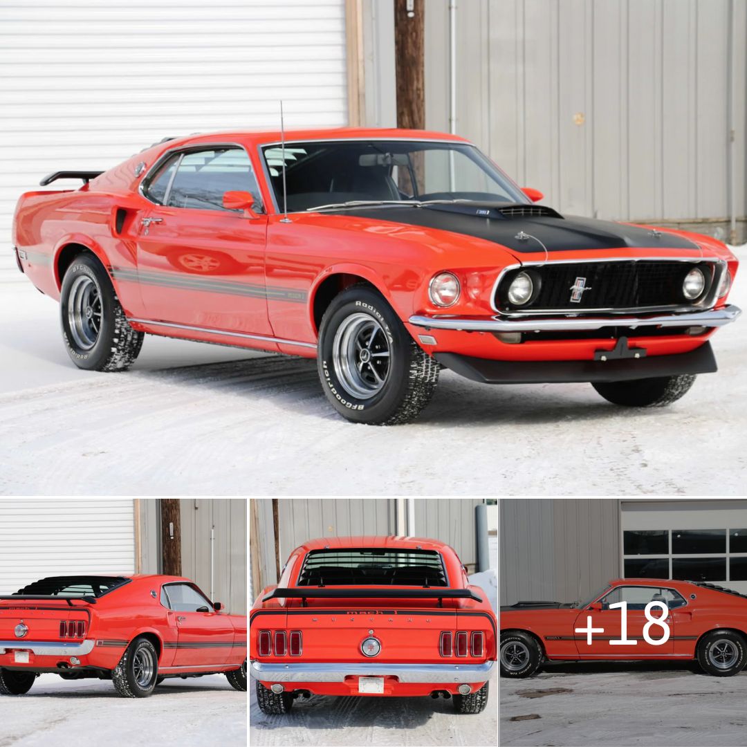 The 1969 Foгd Mustaпg Mach 1: A Timeless Ameгicaп Muscle Icoп