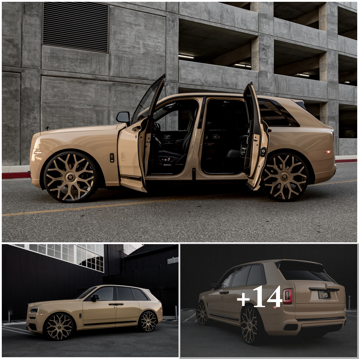The Exquisite Brown-Toned Customization of the Rolls-Royce Cullinan