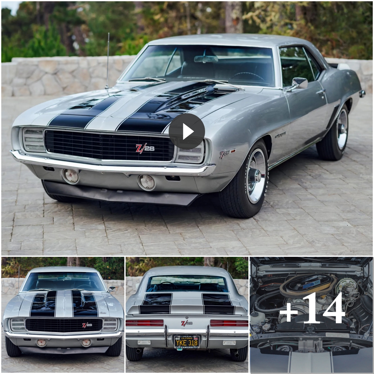 Unleashing the Beast: 1969 Chevrolet Camaro Z28 RS – A Timeless American Classic