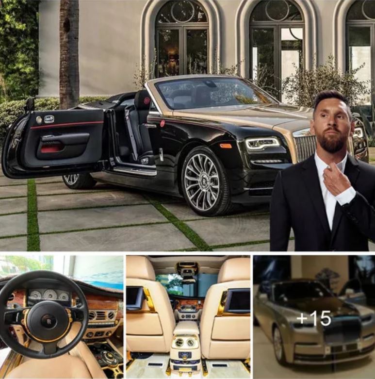 Leo Messi’s Rolls-Royce Dawn Supercar: A Golden Ride Worth Millions