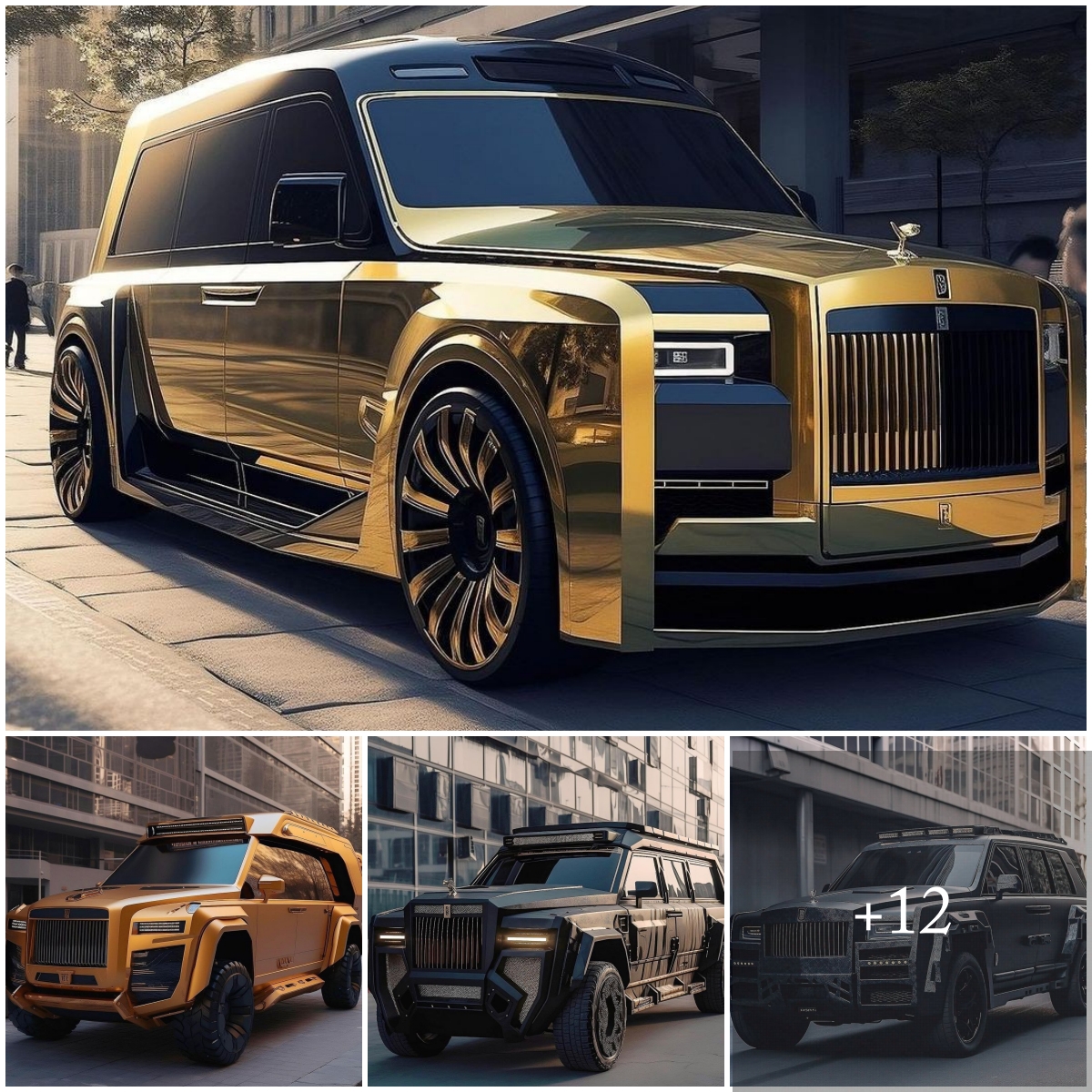 NEW Rolls-Royce Armored SUV Concept by Coldstar Art