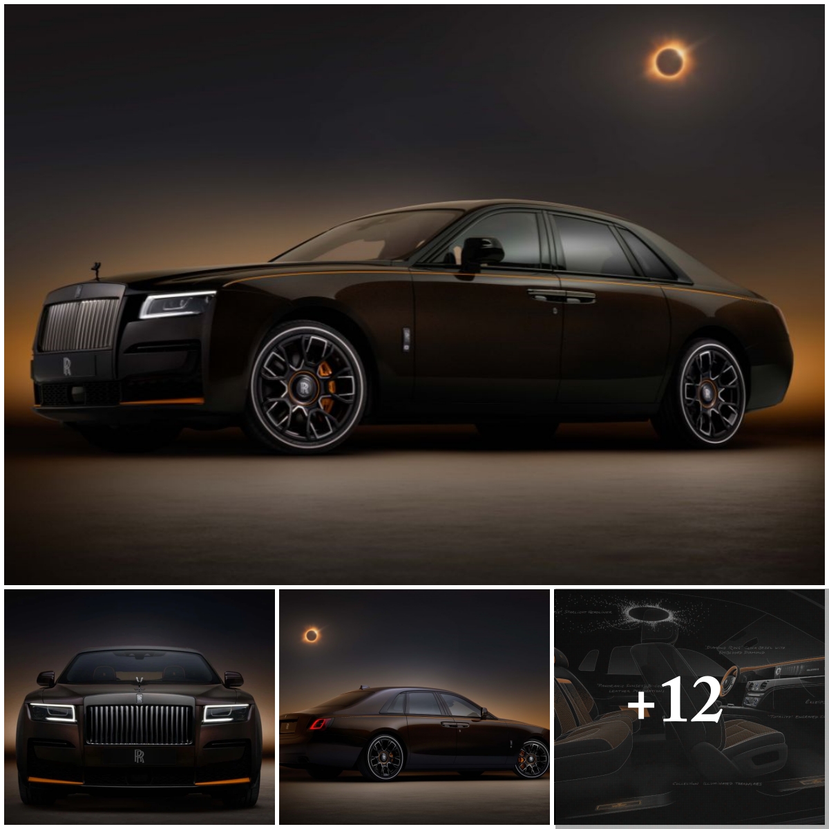 Rolls-Royce Black Badge Ghost Ékleipsis Private Collection: A Celestial Masterpiece