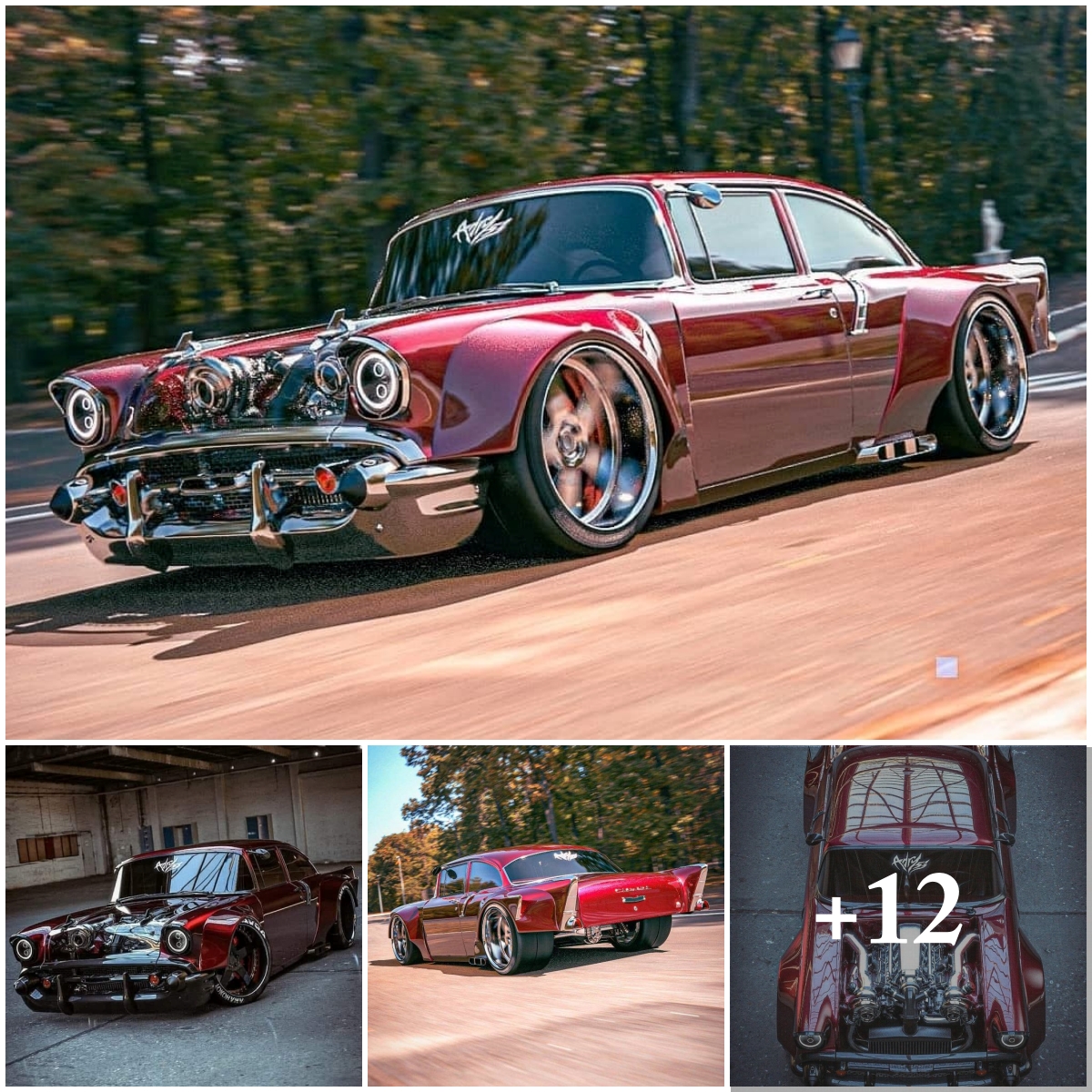 The Bold Transformation: Widebody 1957 Chevy 150 by Timothy Adry