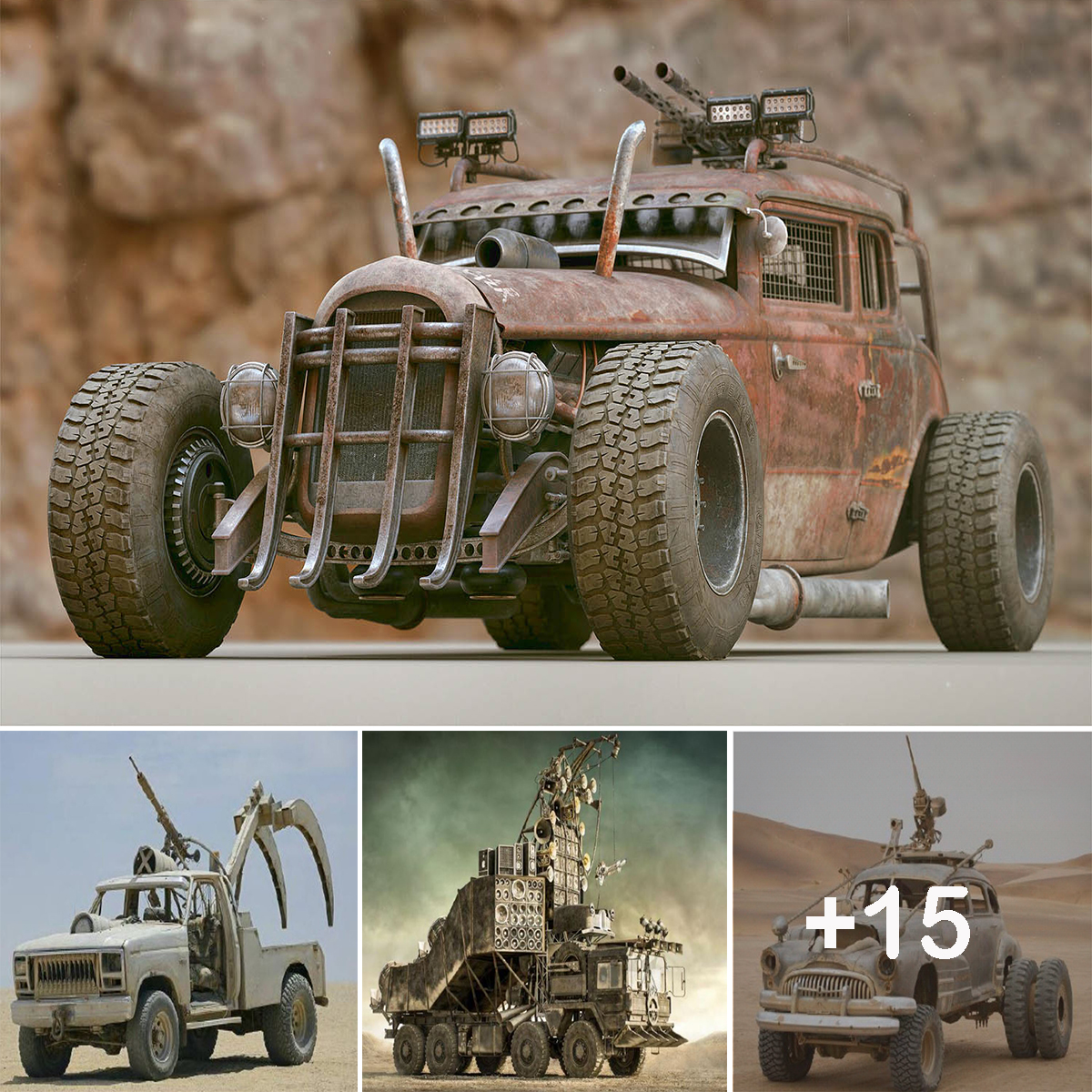 Iconic cars from Mad Max: Fury Road up for auction