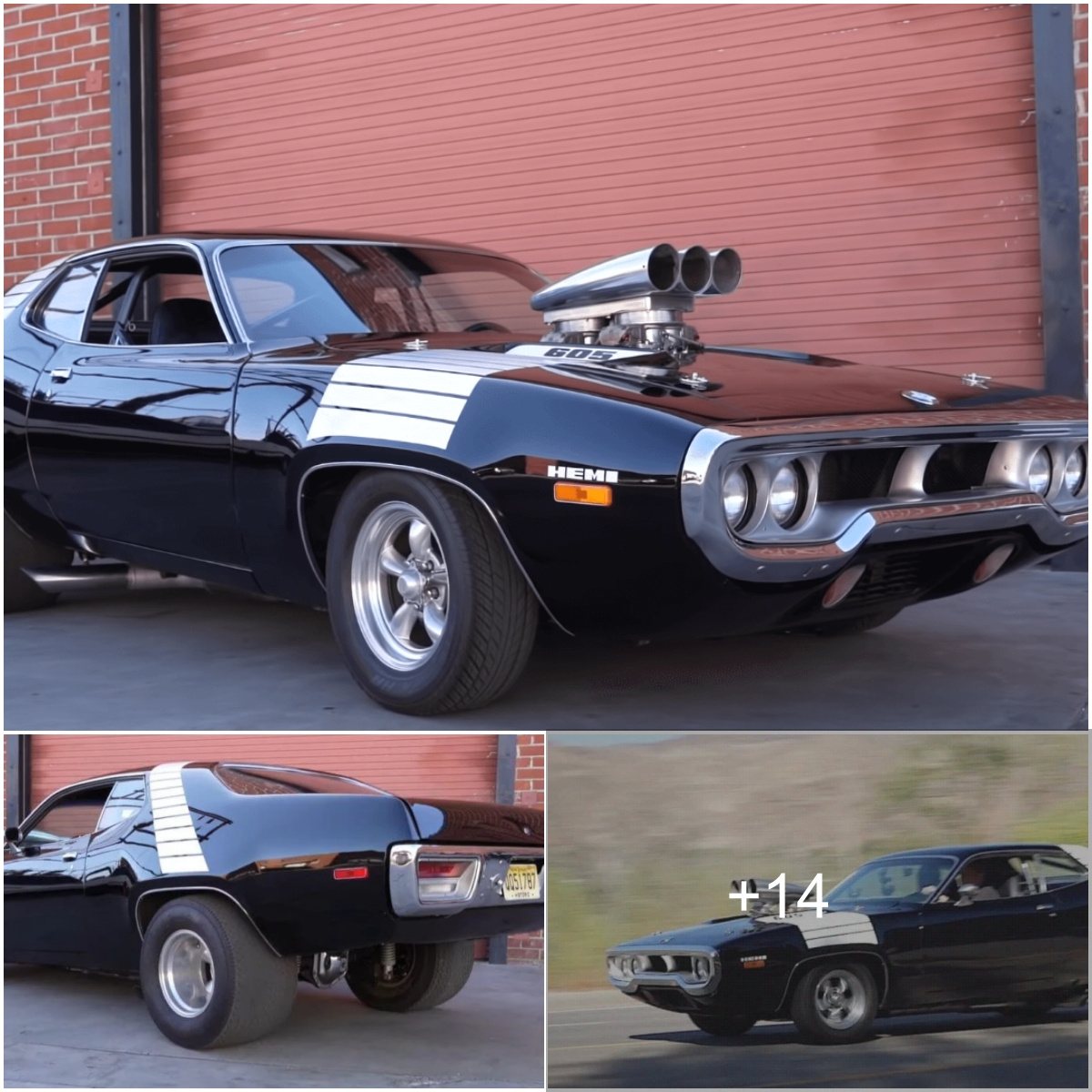 Unleashing Power: The 1,000HP Plymouth Road Runner with Big Cube HEMI V8