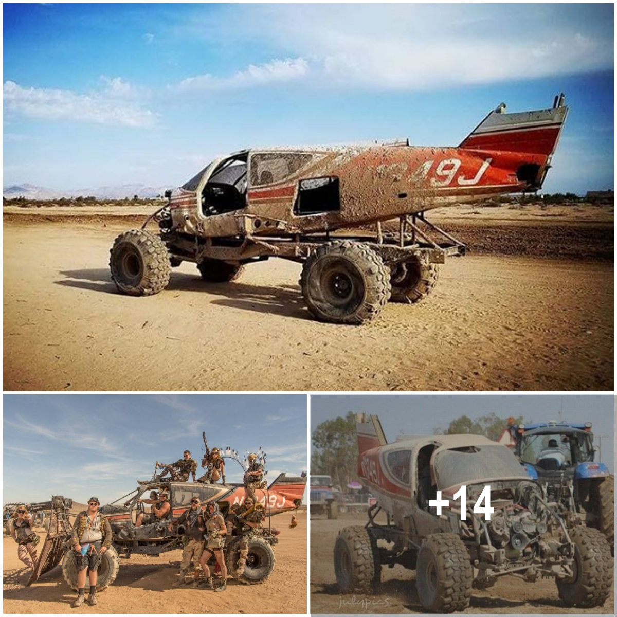 From Mad Max Inspired Plane to Monster Car Makeover