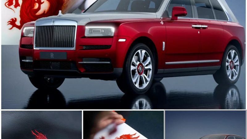 Rolls-Royce Debuts Bespoke “Year of the Dragon” Collection for 2024