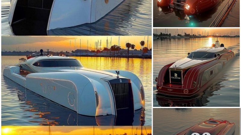 Rolls-Royce Themed Yachts Design: Unveiling Boat Tail