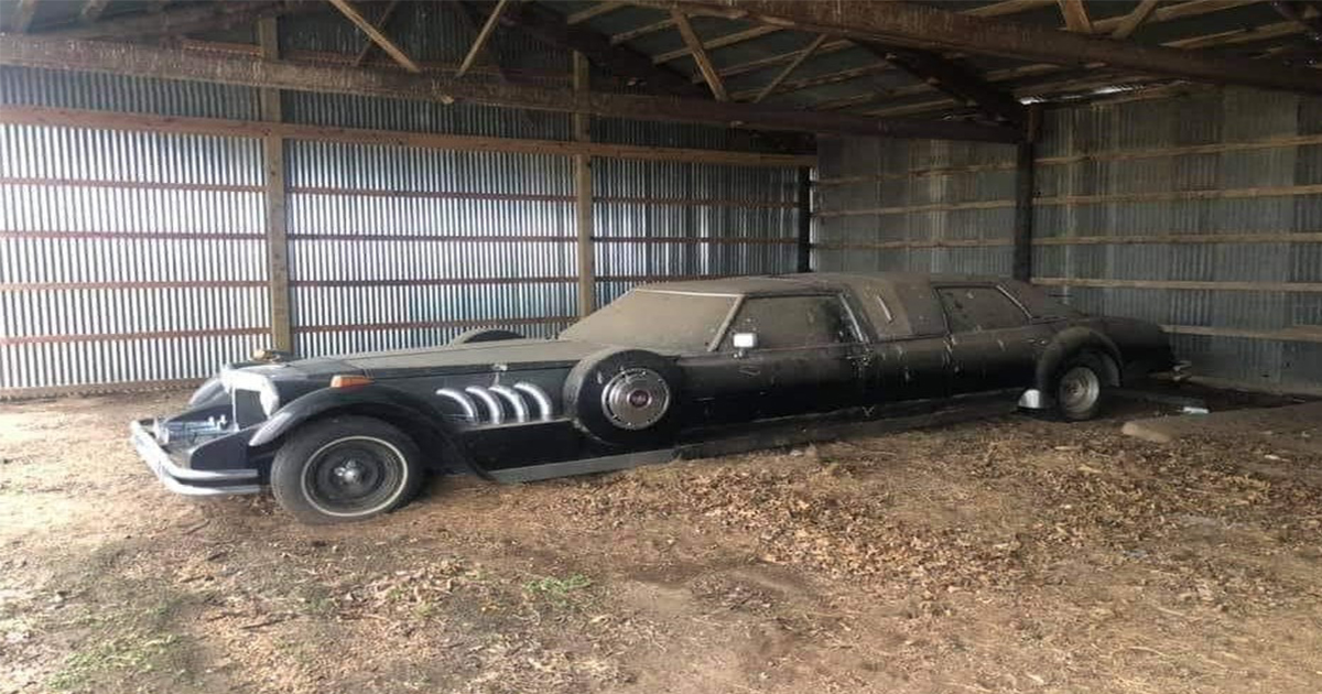Abandoned 1975 Cadillac Eldorado Fleetwood Custom Limousine: A Forgotten Treasure