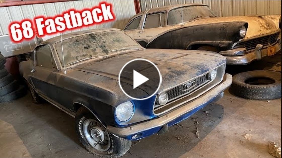 Barn Find 1968 GT Fastback Mustang
