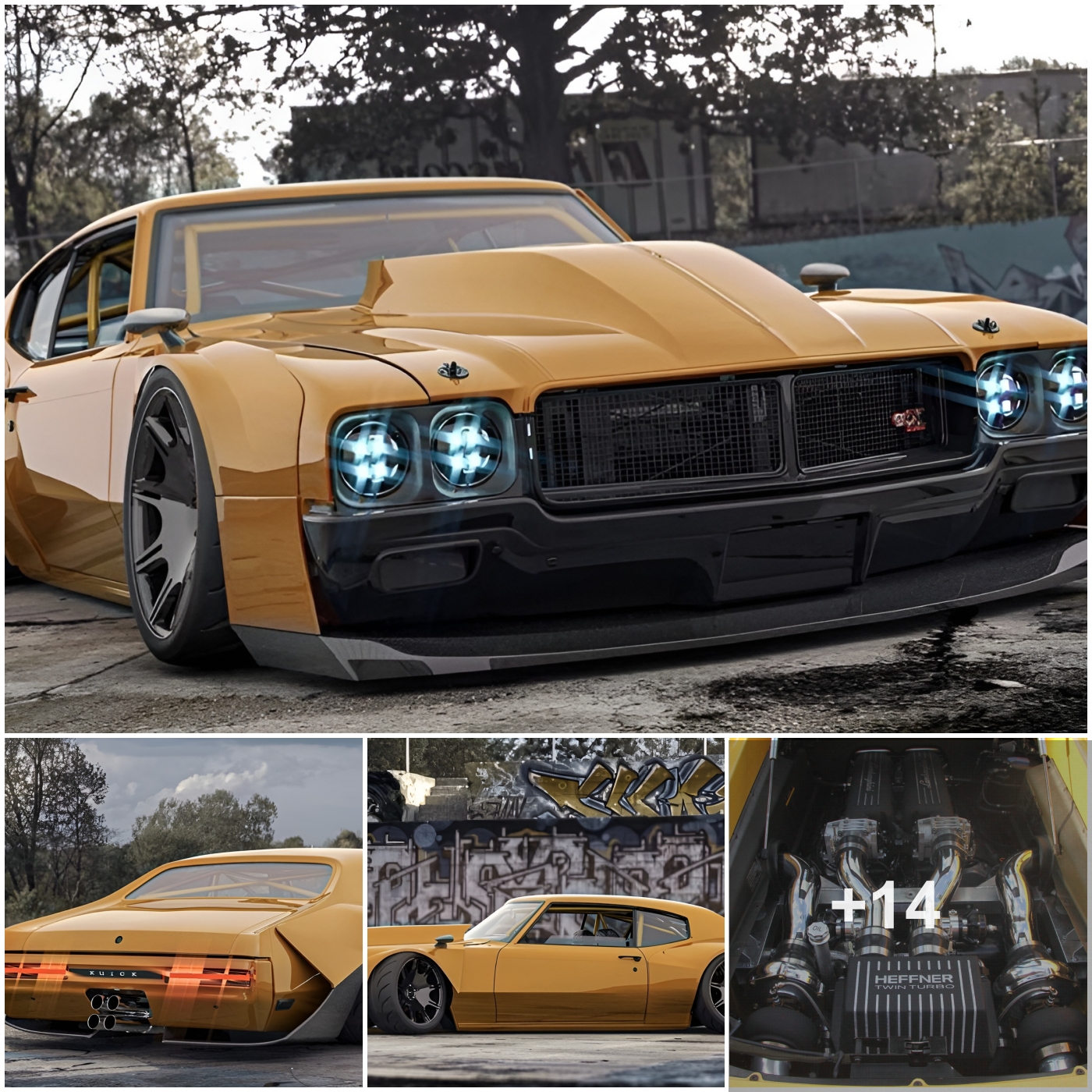 Unveiling the Magnificent 1970 GSX Buick: A Masterpiece Valued at Over 2.1 Million USD