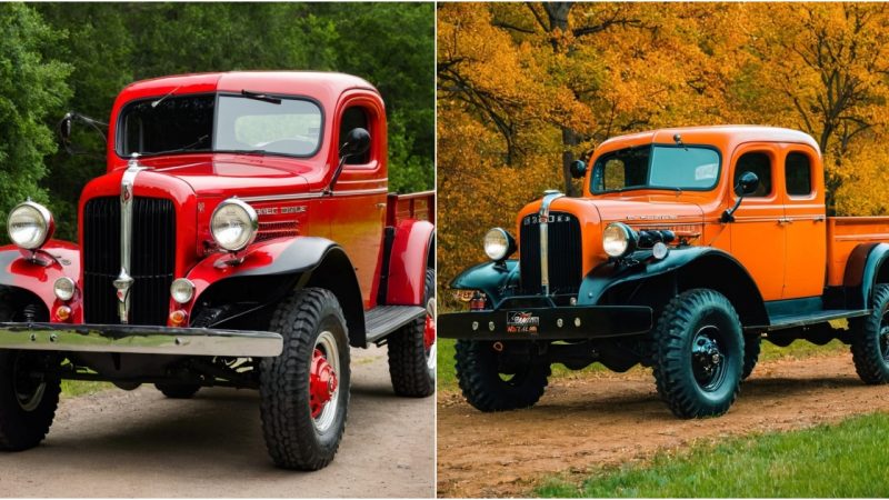 Unveiling the Timeless Elegance of the 1946 Dodge Power Wagon: A Legendary Icon of American Automotive Heritage