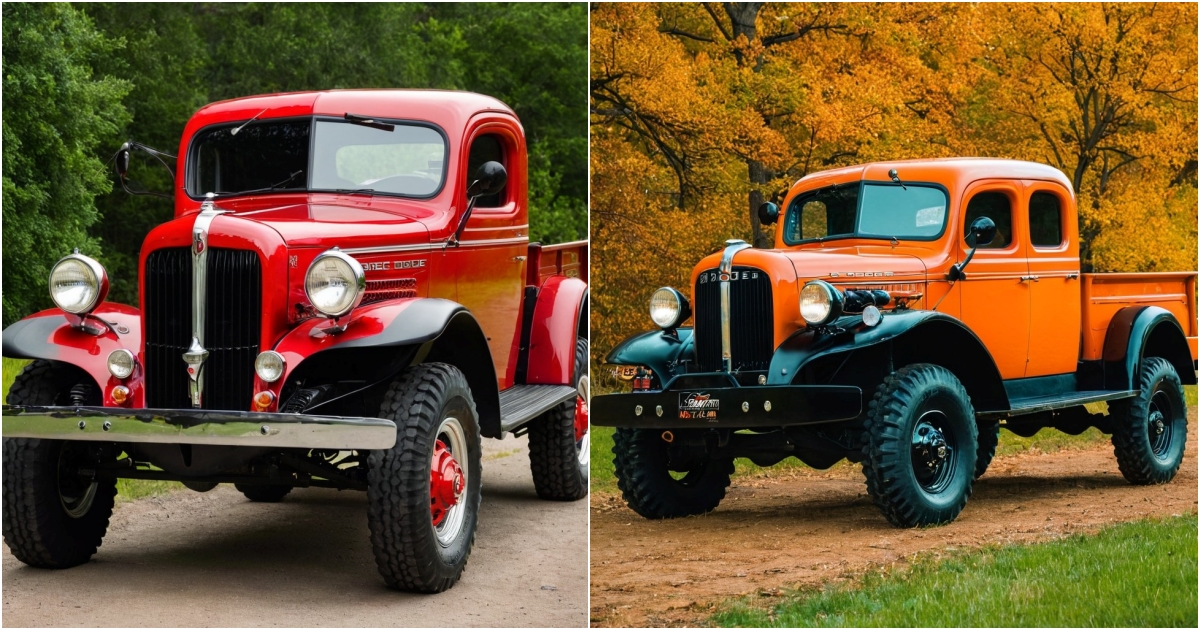 Unveiling the Timeless Elegance of the 1946 Dodge Power Wagon: A Legendary Icon of American Automotive Heritage